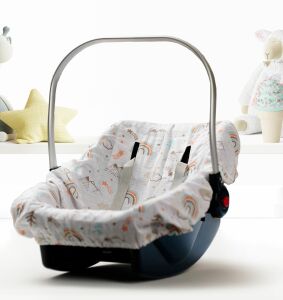 Puset Örtüsü  Minder ve Çarşafı %100 Pamuk Pike ve Müslin Kumaştan