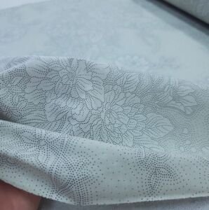 Dijital Desen Poplin Kumaş yeşil
