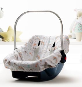 Puset Örtüsü  Minder ve Çarşafı %100 Pamuk Pike ve Müslin Kumaştan