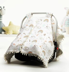 Puset Örtüsü  Minder ve Çarşafı %100 Pamuk Pike ve Müslin Kumaştan