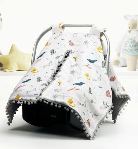 Puset Örtüsü  Minder ve Çarşafı %100 Pamuk Pike ve Müslin Kumaştan