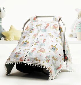 Puset Örtüsü  ve Minder  %100 Pamuk Pike ve Müslin Kumaştan