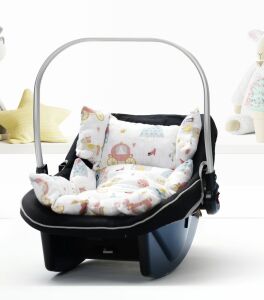 Puset Örtüsü  ve Minder  %100 Pamuk Pike ve Müslin Kumaştan