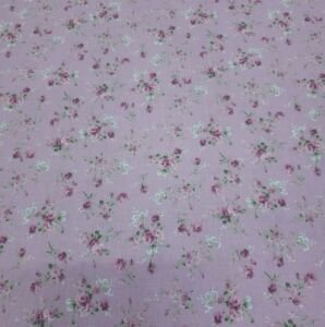 Küçük Çiçekler Poplin Kumaş pembe
