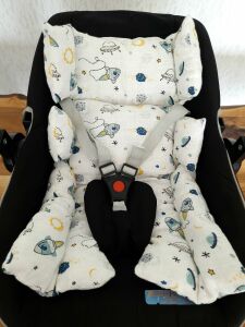 Puset Örtüsü  ve Minder  %100 Pamuk Pike ve Müslin Kumaştan