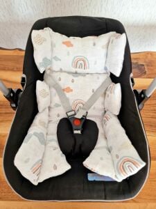 Puset Örtüsü  ve Minder  %100 Pamuk Pike ve Müslin Kumaştan