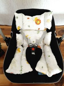 Puset Örtüsü  ve Minder  %100 Pamuk Pike ve Müslin Kumaştan