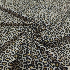 Çıtır Leopar Süprem Penye Kumaş