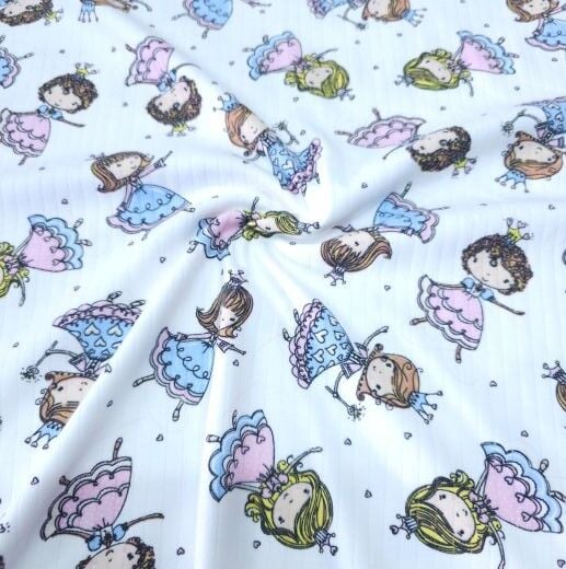 Prenses Raporlu Penye Kumaş