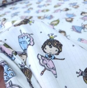 Prenses Raporlu Penye Kumaş