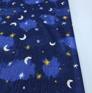 Gece Raporlu Penye Kumaş