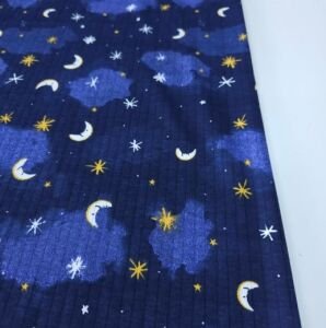 Gece Raporlu Penye Kumaş