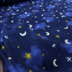 Gece Raporlu Penye Kumaş