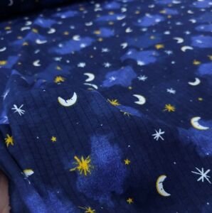 Gece Raporlu Penye Kumaş