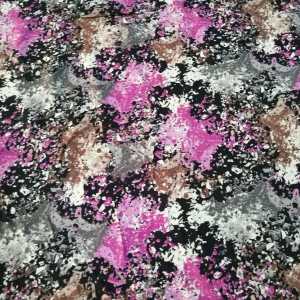 Batik Desen Pembe Viskon Kumaş