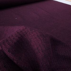 Buklet Triko Kumaş Bordo