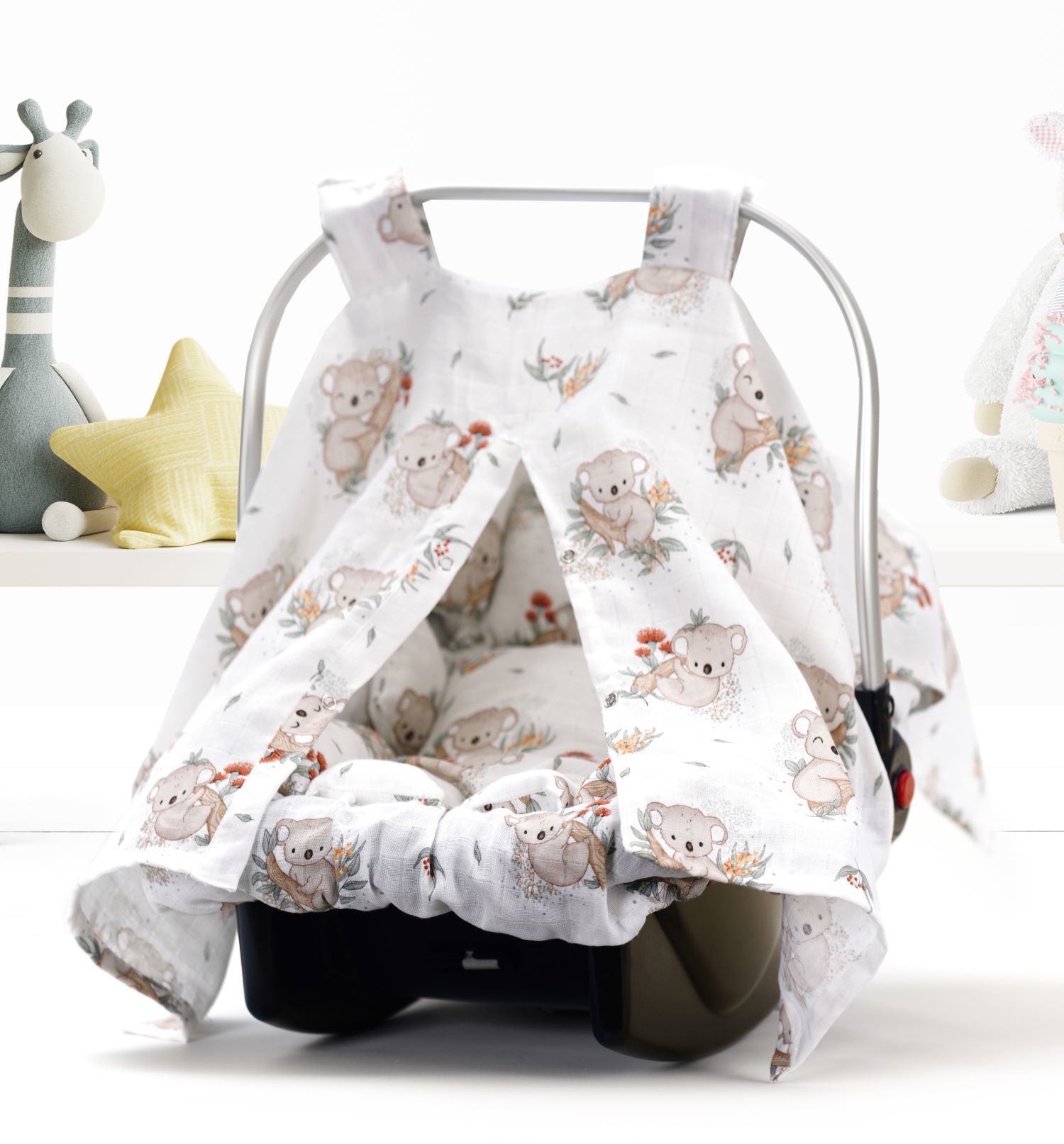 Puset Örtüsü Minder  ve Çarşafı %100 Pamuk Müslin Kumaştan