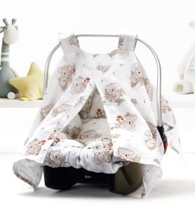 Puset Örtüsü Minder  ve Çarşafı %100 Pamuk Müslin Kumaştan