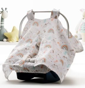 Puset Örtüsü Minder  ve Çarşafı %100 Pamuk Müslin Kumaştan