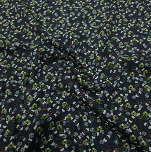 Ufaklar Yeşil Yün Angor Kumaş