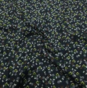 Ufaklar Yeşil Yün Angor Kumaş