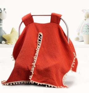 Puset örtüsü örgü pikeden 100% Pamuk kiremit