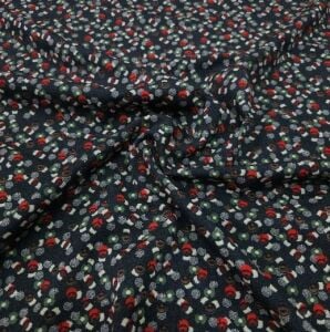 Ufaklar Kırmızı Yün Angor Kumaş