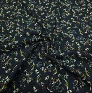 Demet Çiçekler Yün Angor Kumaş