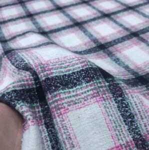 Soft Klasik Oduncu Kumaş Pembe