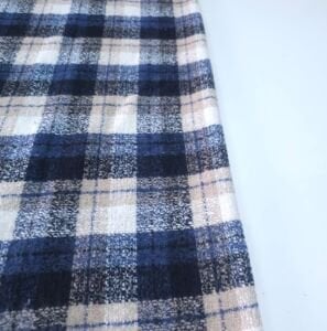 Soft Klasik Oduncu Kumaş Mavi