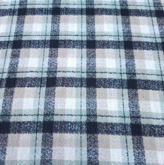 Soft Klasik Oduncu Kumaş Yeşil