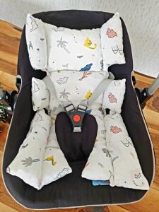 Puset Örtüsü  ve Minder  %100 Pamuk Müslin Kumaştan