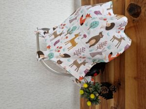 Puset Örtüsü  ve Minder  %100 Pamuk Müslin Kumaştan