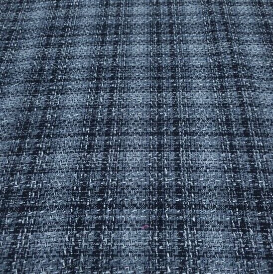 Gramajlı Şanel Kumaş Gri