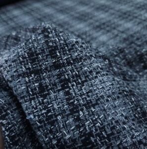 Gramajlı Şanel Kumaş Gri