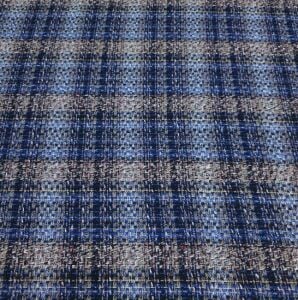 Gramajlı Şanel Kumaş Mavi