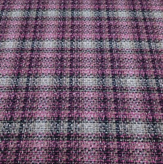 Gramajlı Şanel Kumaş Pembe