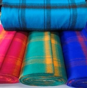 Kaşmir Buklet Kumaş Büyük Kare