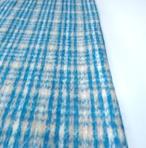 Kaşmir Buklet Kumaş Modern Ekose