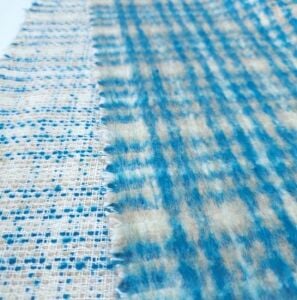 Kaşmir Buklet Kumaş Modern Ekose