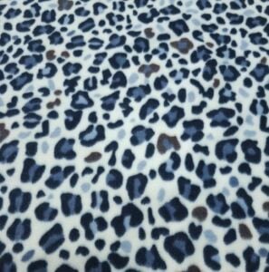 Leopar Polar Kumaş Siyah