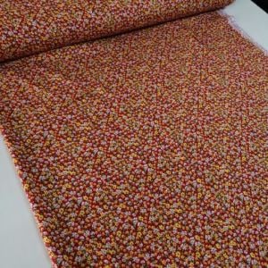 Summer Viskon Kumaş kırmızı