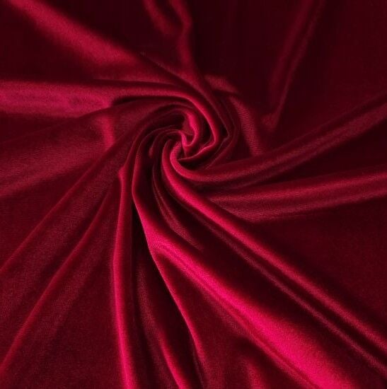 Kırmızı Kadife Kumaş