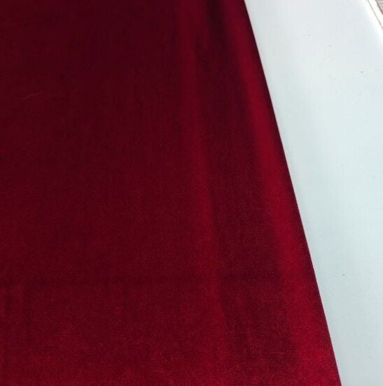 Kırmızı Kadife Kumaş