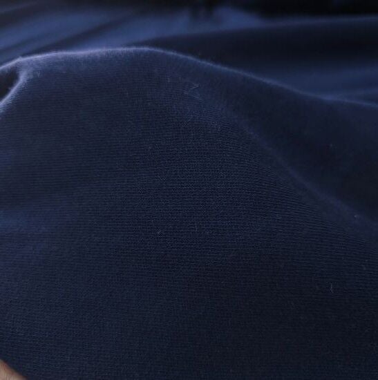 Açık Lacivert Üç İplik Şardonlu Penye Kumaş