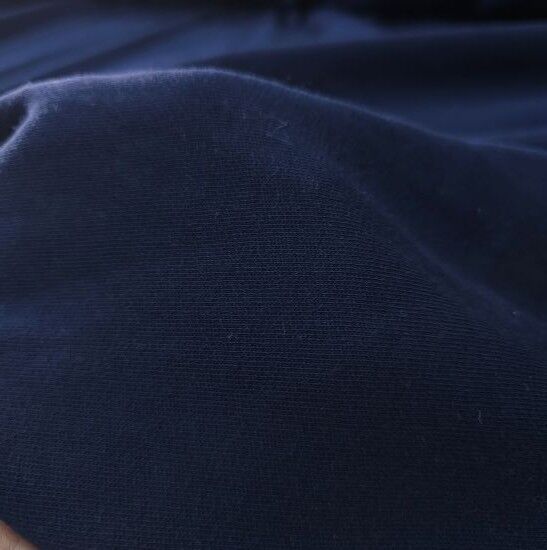 Açık Lacivert Üç İplik Şardonlu Penye Kumaş