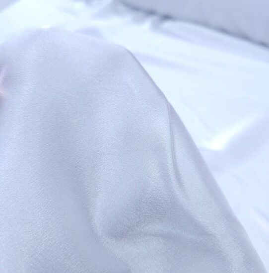 Beyaz Saten Kumaş