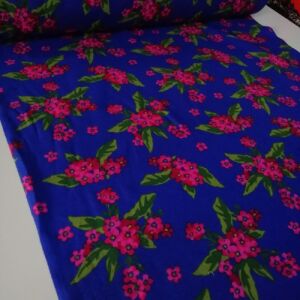 Toplu Çiçekler Divitin Pazen Kumaş saks