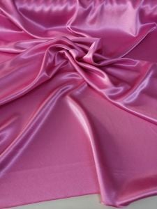 Pembe Saten Kumaş