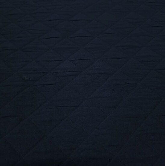 Giyimlik Kapitone Kumaş Siyah